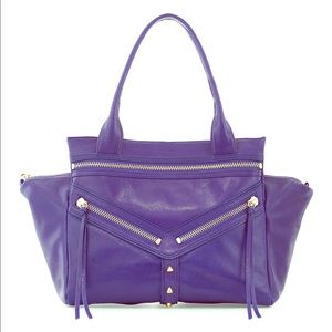 Botkier Legacy Trigger Satchel in Ultraviolet Blue